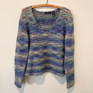 Amore Wool Blend V Neck Sweater